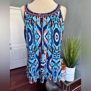 International Concepts Boho Tank Top